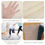 200x200cm Anti Derapant Tapis Ajustable – sous Tapis Antidérapant pour Sols Durs – Tapis Anti Derapan Respirant (Blanc)