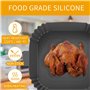 Qacpahucy 3 Pièces Air Fryer Accessoires - Moule Silicone Air Fryer - Réutilisable Moule Air Fryer - pour Friteuse Air Micro-ond