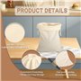 Cottonbag Sac en Coton 25 Pièces - Sacs en Coton - En Tissu avec Cordon de Serrage - Sacs de Rangement en Tissu pour Anniversair