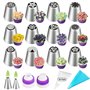 47 Set de Douilles Patisserie Russes - Kit Patisserie - Ustensiles à Pâtisserie - Accessoire Patisserie - Set de Douille Patisse