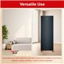 Kit De Déplacement Meuble Lourd – 4 roulettes Pivotantes 360° et 1 Levier De Levage Meuble Lourd Capacité de Charge 300KG pour D