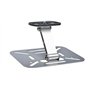 Qacpahucy Support de Projecteur Rotatif à 360° Support Mural en métal Ajustable Compatible avec Les vis de 1/4 Pouce, adapté pou