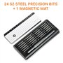 Set de Tournevis de Précision – Mini Set Outils avec Embouts Torx et Tri-Wing – 27 en 1 Outils de Réparation de Précision – Pour