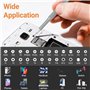 Set de Tournevis de Précision – Mini Set Outils avec Embouts Torx et Tri-Wing – 27 en 1 Outils de Réparation de Précision – Pour