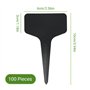 100 pièces Etiquette Jardin Extérieur - Étiquette en Plastique Imperméable pour Potager - Étiquettes de Plantes - Etiquetage Pot