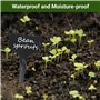 100 pièces Etiquette Jardin Extérieur - Étiquette en Plastique Imperméable pour Potager - Étiquettes de Plantes - Etiquetage Pot