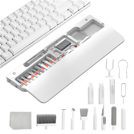 hicoosee Tapis de clavier 22 en 1 avec kit de nettoyage