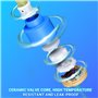 Mitigeur Cuisine Extractible 60 cm avec 2 Types de Jet & Rotation 360° - Robinet Evier Noir Mat en Acier Inox - Robinet Cuisine 