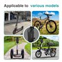 Sacoche Scooter 2L – Sac EVA Guidon Étanche avec Grande Ouverture et Antichoc –Accessoire pour E-Scooter Trottinette Électrique