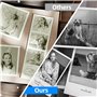 Papier thermique pour appareils photo instantanés pour enfants 25 Rouleaux Papier thermique pour Appareil Photo Enfant – Papier 