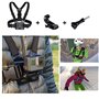 Suptig Kit d'accessoires Compatible avec GoPro Hero 13 Hero 12 Hero 11 Hero 10 Hero 9 Hero 8 Hero 7/6/5/4/3/3+/2/1/Session et Ak