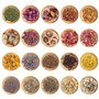 Xbessc 20 Pack Fleurs Séchées Fleur Sechee Naturelles pour Bougies Fleur Sechees Decoration Rose Jasmin Lavande Oeillet Magnolia