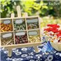 Xbessc 20 Pack Fleurs Séchées Fleur Sechee Naturelles pour Bougies Fleur Sechees Decoration Rose Jasmin Lavande Oeillet Magnolia