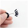 4 Boîtes Fleur Seche, Fleurs Sechees Naturel Fleur Séchées Bougie Fleurs Séchées Resine Epoxy avec Pincettes pour Artisanat, Car