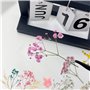 4 Boîtes Fleur Seche, Fleurs Sechees Naturel Fleur Séchées Bougie Fleurs Séchées Resine Epoxy avec Pincettes pour Artisanat, Car