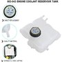 Merautop SJ Réservoir de liquide de refroidissement avant avec couvercle, réservoir de compensation de rechange pour Focus Mk2 H