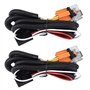 EBTOOLS pour air horn relay pour klaxon 12v pour air horn Avertisseur sonore, kit de relais de faisceau de câblage d'avertisseur
