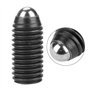 10pcs m12 filetage à vis à six pans creux en acier au carbone entraînement à bille ressort poussoirs ensemble(M12 * 25)