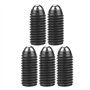 10pcs m12 filetage à vis à six pans creux en acier au carbone entraînement à bille ressort poussoirs ensemble(M12 * 25)