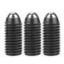 10pcs m12 filetage à vis à six pans creux en acier au carbone entraînement à bille ressort poussoirs ensemble(M12 * 25)