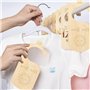 7 PCS Séparateurs Placard Separateur Penderie pour Bébé Bois Garde robe de Bébé pour
