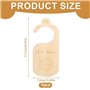 Séparateurs Armoire à Vêtements pour Bébés,7 PCS Séparateurs Placard Separateur Penderie pour Bébé Bois Garde robe de Bébé pour 