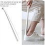 Lrocotanc Chausse Pied – Chausse Pied Long 42cm – Chausse Pied Métal – Grand Chausse Pied avec Trou de Suspension, Manche Ergono