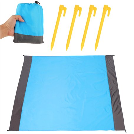 Plaid Imperméable – Natte de Plage – Couverture Pique-Nique Imperméable – Tapis de Sol Camping