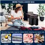 Set De 2 Sac Chaussures - Housses Chaussures Imperméables pour Sac Chaussures Voyage, Grand Sac Chaussures pour Bagages, Vacance