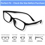 Lunettes de Lecture Homme - Lunettes de Vue Femme - Protection Anti-Lumière Bleue et UV - Matériau Plastique, Confortable et Lég
