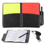 Windfromort Kit d'arbitre de football - Cartes d'arbitre de football et kit de schiri avec sifflet en métal et cordon tour de co