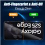 Wookfiss Verre Trempé Anti-Espion pour Samsung Galaxy S25 Edge, 2 Pièces Protection Écran et 2 Pièces Caméra Arrière Protecteur,