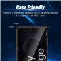 Wookfiss Verre Trempé Anti-Espion pour Samsung Galaxy S25 Edge, 2 Pièces Protection Écran et 2 Pièces Caméra Arrière Protecteur,