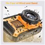 Yixinxin Appareil photo numérique 4K 56 MP 33FT UHD Appareil photo sous-marin avec carte de 32 Go Double écran Appareil photo fl