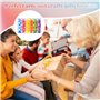 KYYGKY 36 PCS Mini Surligneurs Bonbon - Pastel Kawaii, Pailleté, Pointe Fine, Fluo - Stylos 6 Couleurs Pour Dessiner Peinture