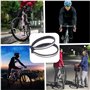 SSHUIKKAI Lot de 2 pinces à pantalon de vélo pour femme, pour cyclistes, pinces de vélo pour pantalons, pinces réfléchissantes p