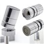 YDHfdc 360 Degrés Pivotant Aérateur de Robinet 2 Modes Réglable Robinet Cuisine Economiseur D'eau Pulvérisateur, pour Évier de C