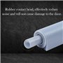 Jicyor 30PCS Amortisseurs de Portes D'armoires Gris Tampon Amortisseur+60PCS 14 * 4mm Visser pour Porte Armoire Tiroir Pare-choc