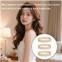 3 Pièces Bandeau de Perruque en Silicone Antidérapant, Bande Élastique Transparent Réglable sans Couture, pour Fixer les Perruqu