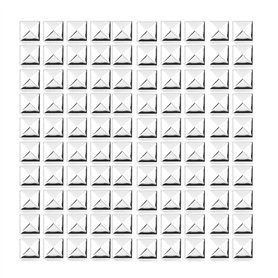 100 Pièces Rivets Carrés en Métal pour Cuir
