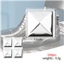 Clous Pyramidaux Style Punk