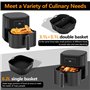 Réutilisable Airfryer Accessoires pour Philips