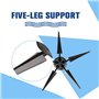 Support de clarinette en plastique noir – Compatible avec clarinettes en La et Sib – Cône court – Léger, portable et facile à ra