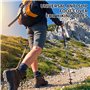 4 Pièces Embout Baton de Marche,Bâtons Nordique Bâton Tampons en Caoutchouc Bouchon Asphalte Rondelle Nordic Walking Canne Couss