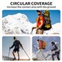 4 Pièces Embout Baton de Marche,Bâtons Nordique Bâton Tampons en Caoutchouc Bouchon Asphalte Rondelle Nordic Walking Canne Couss
