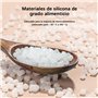 TTSTOIEE harnais bébé en silicone, plaque bébé Zbaby avec ventouse zhe 8 pièces BPA ensembles de vaisselle gratuits avec cuillèr
