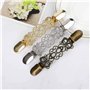 Pull Clips Alliage Sweater Shawl Clip Vintage Exquis et élégant Chandail Pince Cardigan Buckle Femme Châle Clips Cristal Strass 