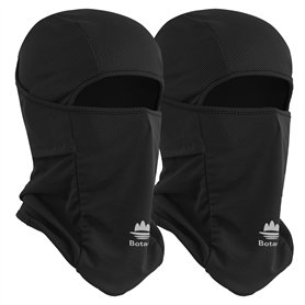 Botack Guêtres pour le visage Protection UV Anti-poussière Cagoule Cyclisme Course Golf Randonnée