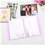 Briartw Album A6 pour ranger des autocollants et des photos avec 40 pages, matériau PP, poches intérieures transparentes, compac