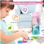 TNEDFOD Bouteille d'Eau Arts et Kits, Jeux Créatif Fille 6 7 8 9 10 Ans, Bouteille Kit de Loisir Créatif Enfant pour Jeux Cadeau
